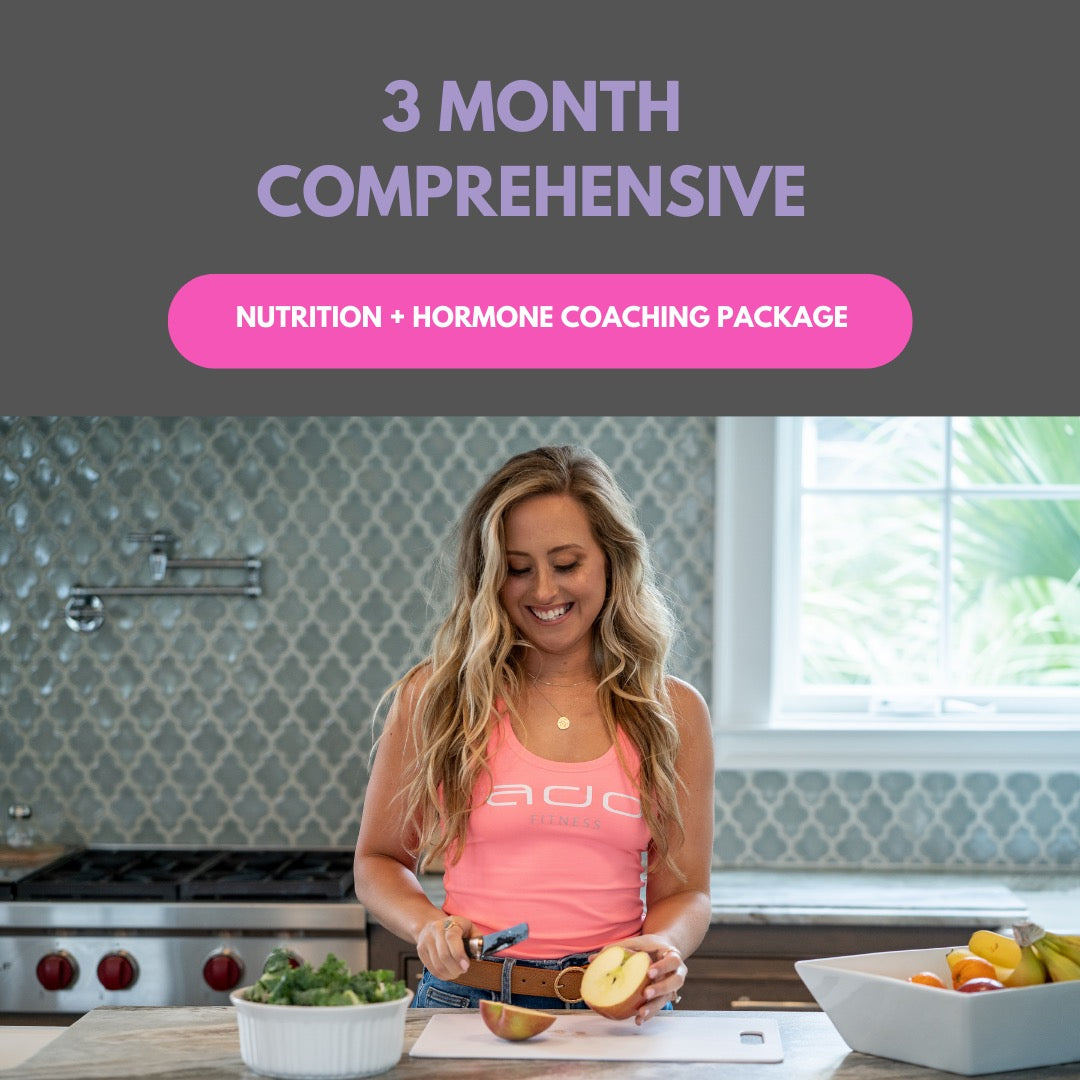 3 Month Comprehensive Nutrition + Hormone Coaching Package