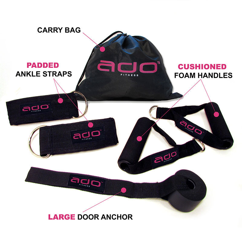 11 Piece Resistance Band Set – adofitness